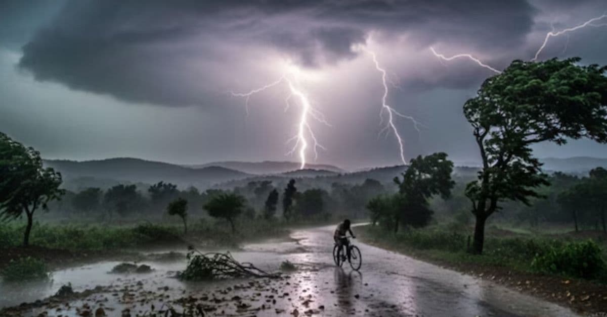 Jharkhand Rain Alert : रांची समेत 17 जिलों में तेज आंधी और भारी बारिश की चेतावनी, जानें कहां रहेगा सबसे ज्यादा असर
