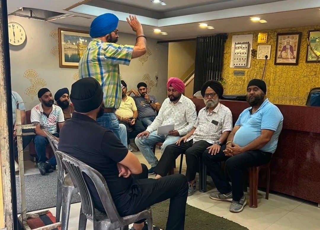 रांची स्टेशन रोड गुरुद्वारा की नई कमेटी बनी, 15 सदस्य सर्वसम्मति से चुने गए।