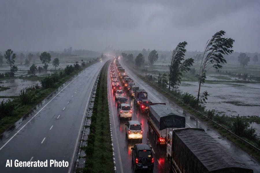 झारखंड में बारिश के बाद मौसम में बदलाव, कई जिलों में बारिश और बिजली की चेतावनी; गर्मी बढ़ने की संभावना