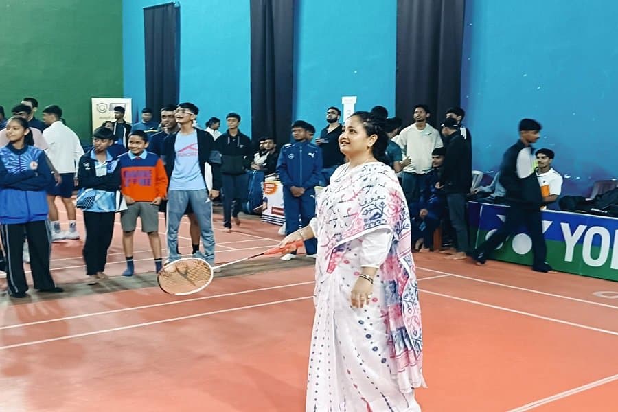 गिरिडीह: कल्पना सोरेन ने राज्य स्तरीय बैडमिंटन प्रतियोगिता का उद्घाटन किया—जानें खास बातें