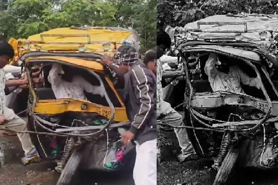 लातेहार: ऑटो और स्कॉर्पियो की भीषण टक्कर—4 लोग घायल, 3 की हालत गंभीर है