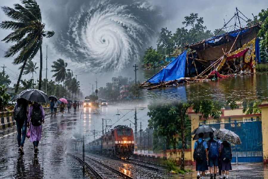 झारखंड में कोल्हान के रास्ते अर्नब तूफान ने दी दस्तक, स्कूल–कॉलेज बंद; 45 ट्रेनें रद्द