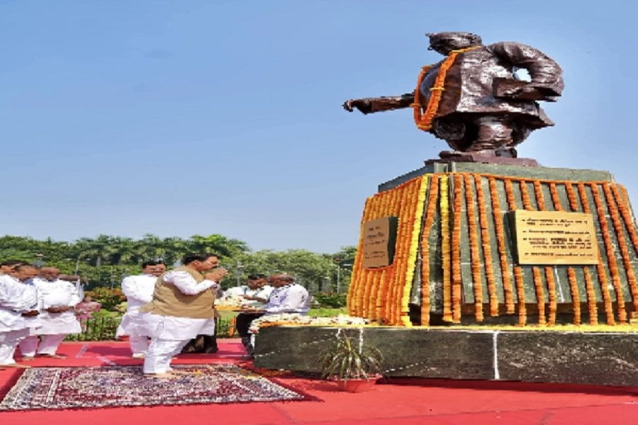 बिहार केसरी श्रीकृष्ण सिंह की जयंती पर संजय सरावगी ने किया नमन