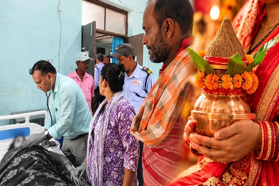 नवरात्रि में 9 दिन तक छाती में रखा था कलश, 10वें दिन सीने में दर्द के बाद महिला की मौत