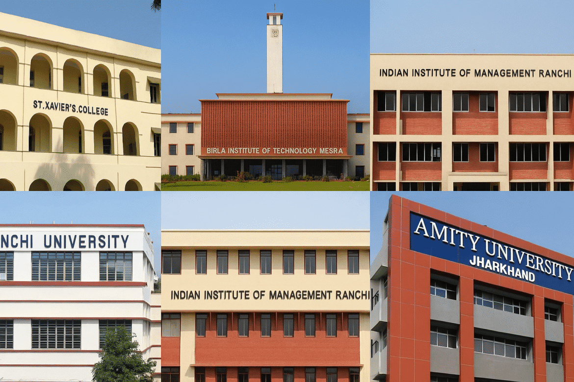 रांची के टॉप कॉलेज, Best colleges in Ranchi, Ranchi mein ache colleges, Ranchi ka sabse accha college, Top private colleges in Ranchi, सरकारी कॉलेज रांची, Ranchi top university list, रांची के फेमस कॉलेज, Best degree colleges in Ranchi, Ranchi me graduation ke liye best college, B.A, B.Com, B.Sc college in Ranchi, Ranchi me engineering college kaun sa best hai, रांची में MBA के लिए बेस्ट कॉलेज, Best PG colleges in Ranchi, Ranchi ki sabse achhi university, Ranchi best college for girls, Ranchi college admission 2025, Ranchi ke medical colleges, Jharkhand best colleges list, Ranchi mein college kaun kaun se hain