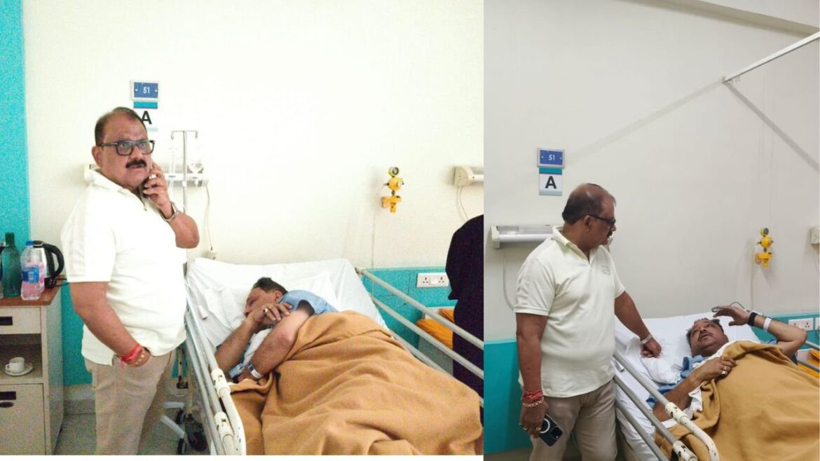 JMM विधायक अनंत प्रताप देव की तबीयत बिगड़ी, रांची के मेडिका अस्पताल में कराया गया भर्ती