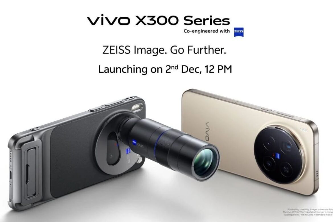 DSLR को टक्कर देगा Vivo X300 Series, मिलेगा 200MP ZEISS कैमरा और Telephoto Extender किट