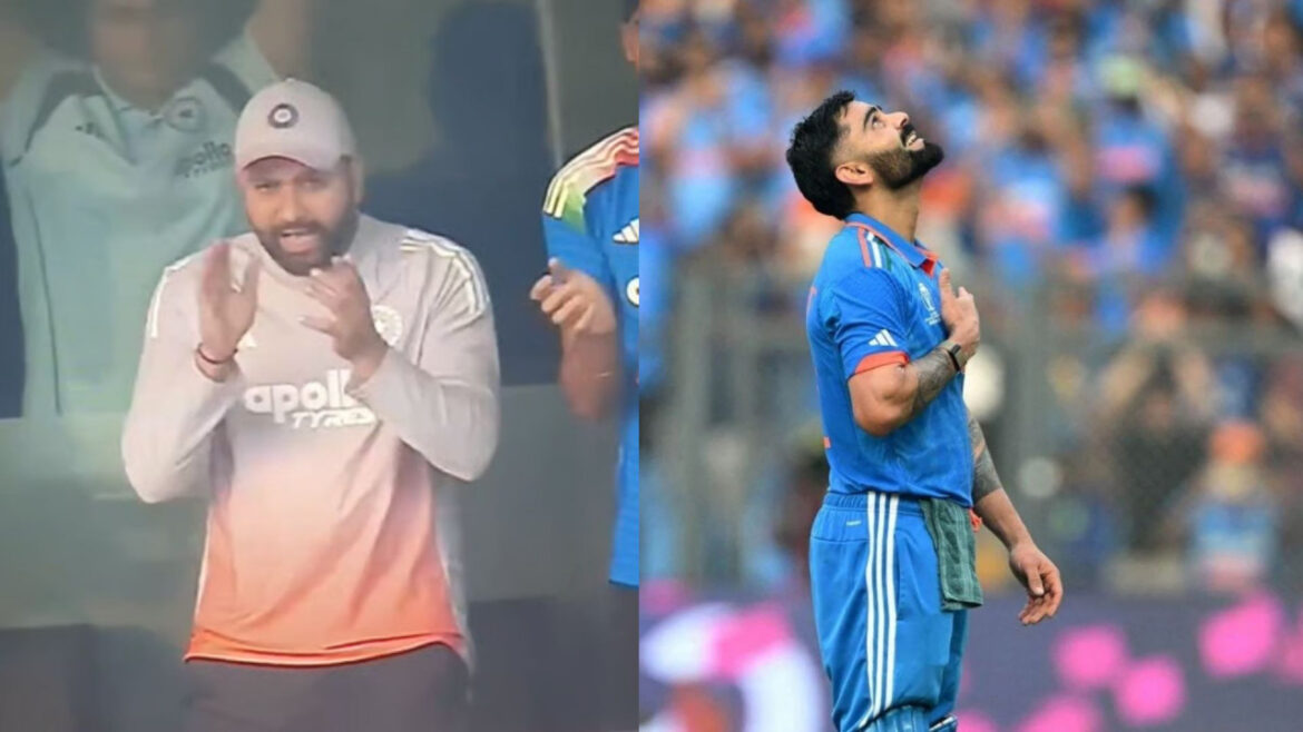 IND vs SA: विराट कोहली के शतक बनते ही कुर्सी से उछले रोहित शर्मा, वीडियो में देखें कैसे सेलिब्रेशन से सबकी बोलती की बंद | Rohit’s celebration on Virat Kohli’s century