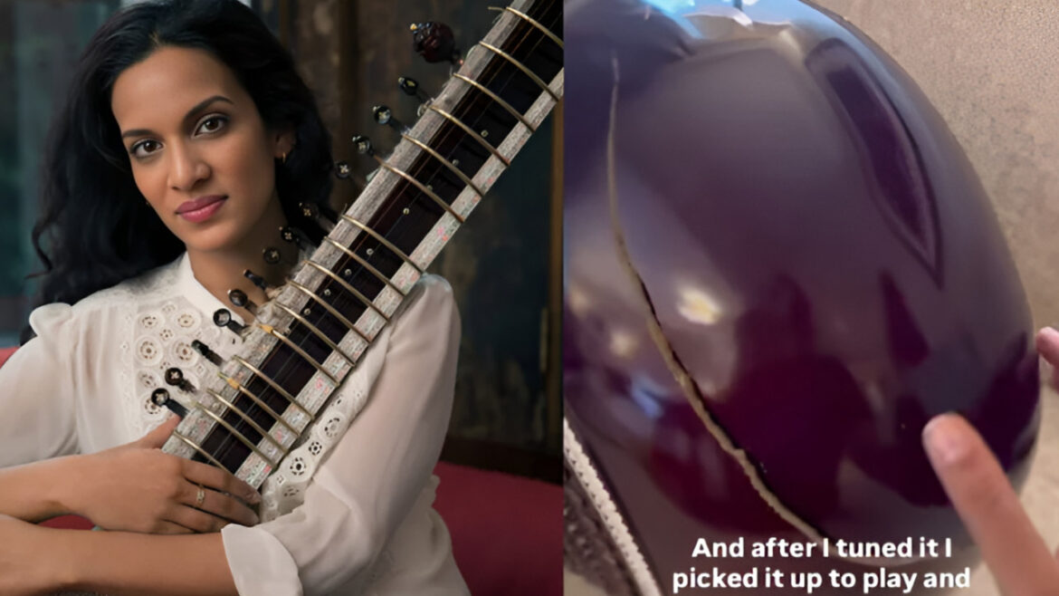 फ्लाइट में 'सितार' टूटने पर खूब भड़कीं थी अनुष्का शंकर, अब एयर इंडिया से मिला ये जवाब | Anushka Shankar expressed her displeasure over the breaking of her sitar Air India Responds