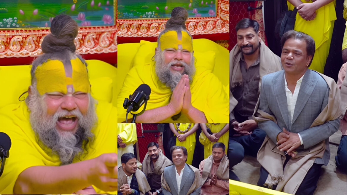 प्रेमानंद महाराज के दर्शन करने वृंदावन पहुंचे राजपाल यादव, कह दी ऐसी बात की ठहाके लगाकर हंसे बाबा; वायरल हुआ वीडियो | Rajpal Yadav visited Premanand Maharaj in Vrindavan actor made laugh to baba watch video viral