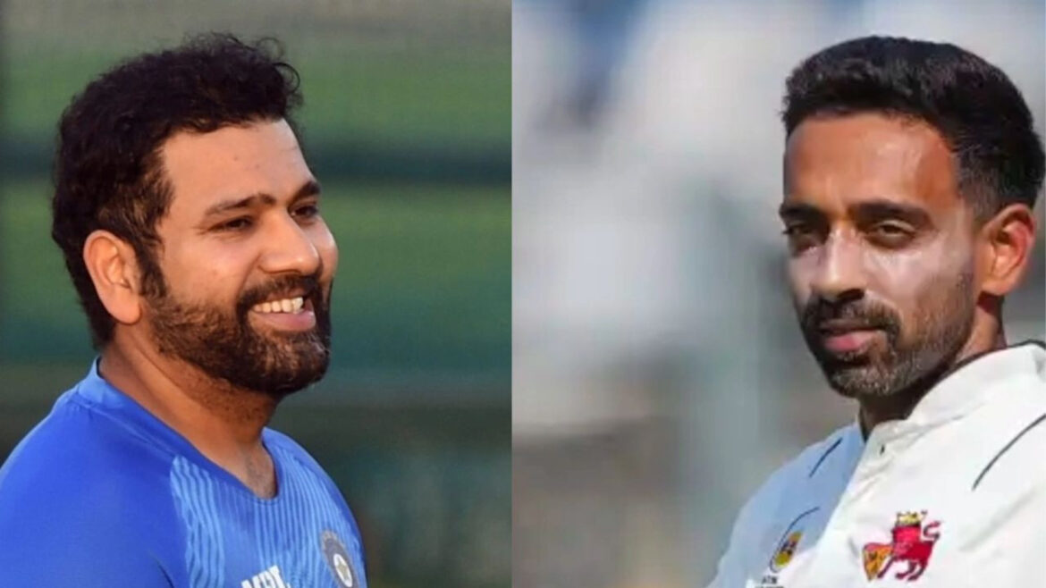 रोहित शर्मा ने मुंबई के साथी खिलाड़ी धवल कुलकर्णी को दिया खास गिफ्ट! हिटमैन का दिल जीत लेने वाला वीडियो हुआ वायरल | rohit sharma give autograph to dhawal kulkarni on his gloves