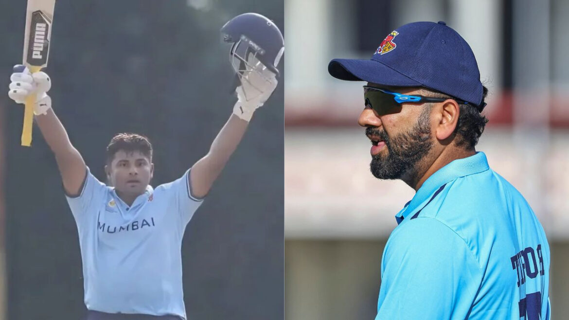 साल के आखिरी दिन सरफराज खान का चला जादू, तोड़ दिया रोहित शर्मा का ये रिकॉर्ड!