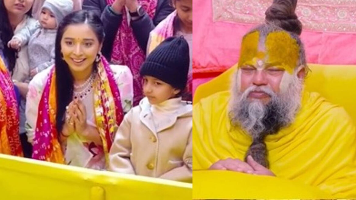 बेशुमार दौलत की मालकिन तान्या मित्तल ने प्रेमानंद महाराज से की मुलाकात, बताया किस बात की खलती है कमी | Bigg Boss 19 finalist Tanya Mittal meets Premanand Maharaj in Vrindavan