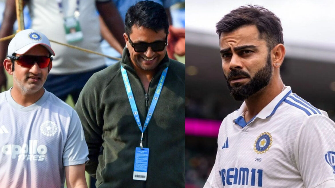 IND vs SA: दूसरे वनडे से पहले सिलेक्टर से बातचीत करते कोहली हुए स्पॉट, वीडियो में देखें 'गंभीर' बातचीत | Virat Kohli and Pragyan Ojha seen talking at the airport ahead of the second ODI
