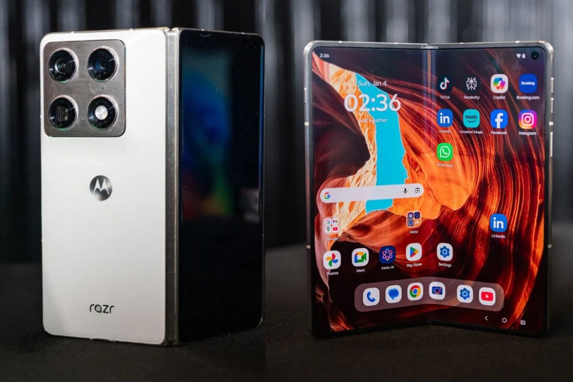 फोल्डेबल सेगमेंट में Motorola Razr Fold की हुई एंट्री, मिलेगा बुक-स्टाइल डिजाइन, AI फीचर्स और 50MP ट्रिपल कैमरा
