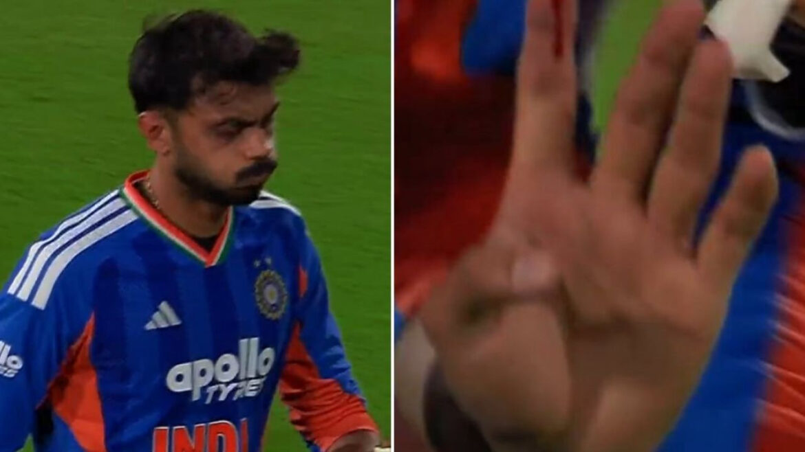 IND vs NZ : कैच लेने की कोशिश में चोटिल हुए अक्षर पटेल, जीत के बीच टीम इंडिया को बड़ा झटका