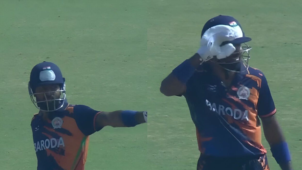 6,6,6,6,6,4... हार्दिक पांड्या ने बल्ले से मचाई तबाही, 68 गेंदों पर लगाया शतक; 11 सालों बाद किया ऐसा कारनामा | hardik pandya hits 68 balls century in vijay hazare trophy 2025 26 scored 34 runs in an over