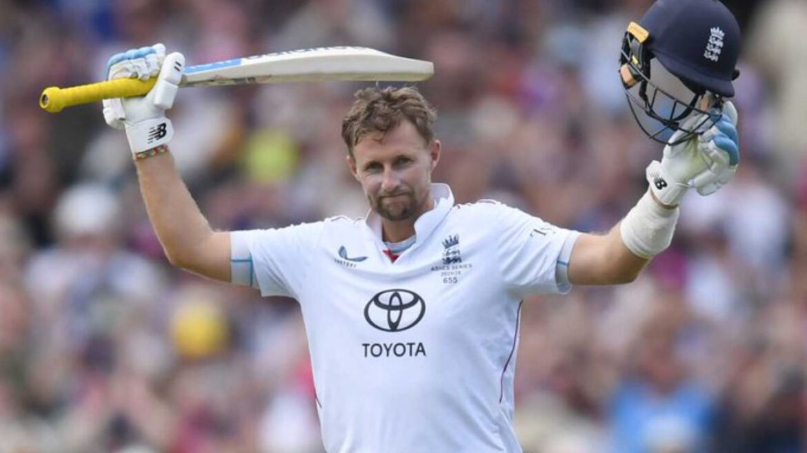 टेस्ट क्रिकेट में जो रूट के बल्ले से 'बरस रही आग', ऑस्ट्रेलिया के खिलाफ शतक लगाकर कर डाली पोंटिंग की बराबरी | ashes 2025 joe root scored 41st test century equal ricky ponting record scored second test in australia