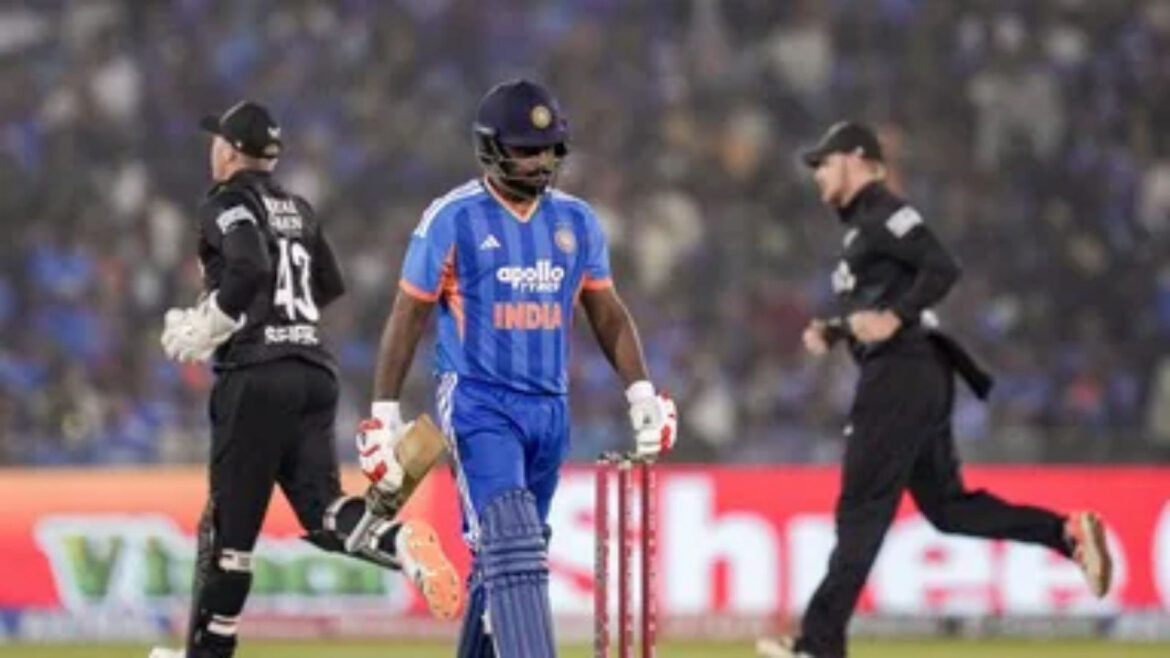 संजू का संघर्ष, जीरो पर आउट होकर बनाया शर्मनाक रिकॉर्ड; 2025 से अबतक कुल 9 बार ओपनिंग में हुए फेल | IND vs NZ 3rd t201 Sanju Samson poor form continue Sanju dismissed for a duck