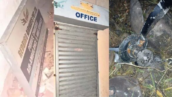 एयर एंबुलेंस कंपनी रेडबर्ड का रांची दफ्तर बंद, बोर्ड को उखाड़ फेंका, चतरा हादसे के बाद स्थानीय स्टाफ भी गायब