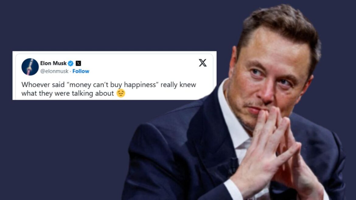 “पैसा सब कुछ नहीं” कहकर छाए मस्क, इंटरनेट बोला- भेजो 1 मिलियन डॉलर
