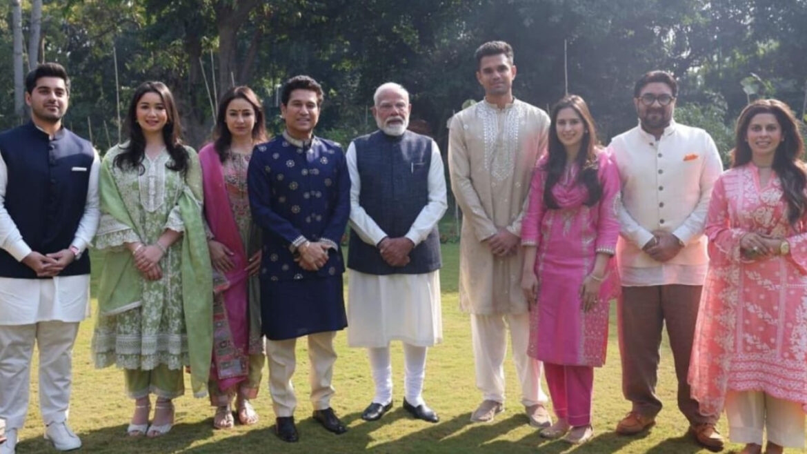 सचिन तेंदुलकर ने बेटे अर्जुन की शादी में पीएम मोदी को किया इनवाइट, जानिए किस सलाह के लिए प्रधानमंत्री को दिया धन्यवाद?