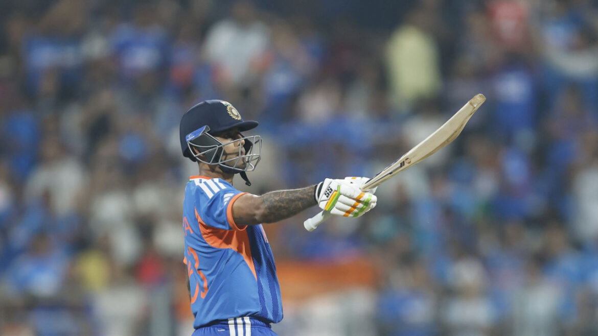 T20 World Cup 2026: कप्तान सूर्यकुमार यादव ने हासिल की खास उपलब्धि, कोहली को पीछे छोड़ा; रोहित का रिकॉर्ड तोड़ने से चूके | T20 World Cup Suryakumar Yadav break Virat Kohli record