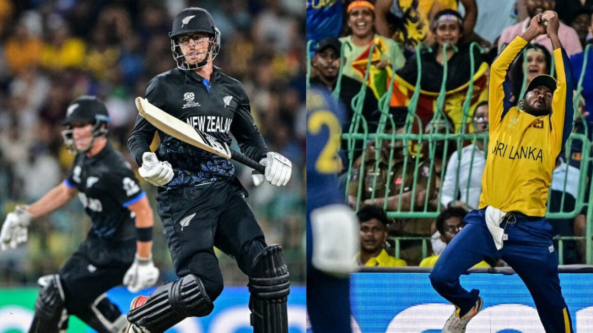 टी20 विश्व कप से बाहर हुआ श्रीलंका, न्यूजीलैंड ने 61 रनों से दी मात; रचिन रवींद्र की घातक गेंदबाजी | ICC T20 World Cup 2026 New Zealand beat Sri Lanka in super 8 round