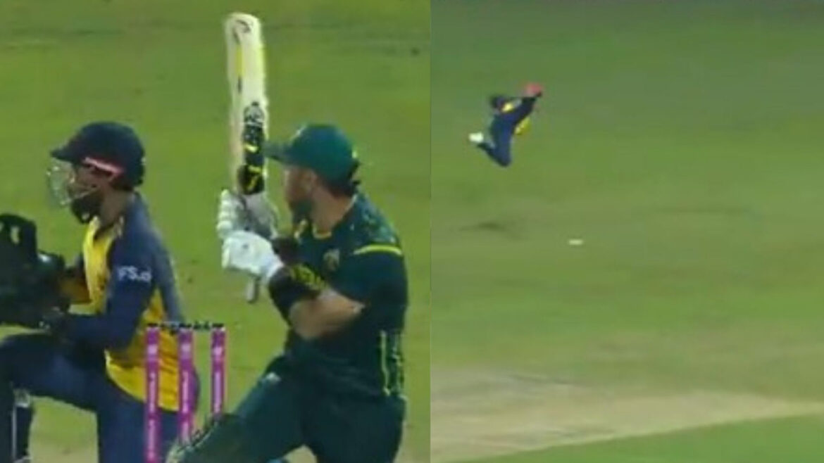 पथुम निसांका ने पकड़ा टूर्नामेंट का सबसे हैरतअंगेज कैच, वीडियो देखकर हैरान रह जाएंगे आप | Pathum Nissanka take brilliant catch