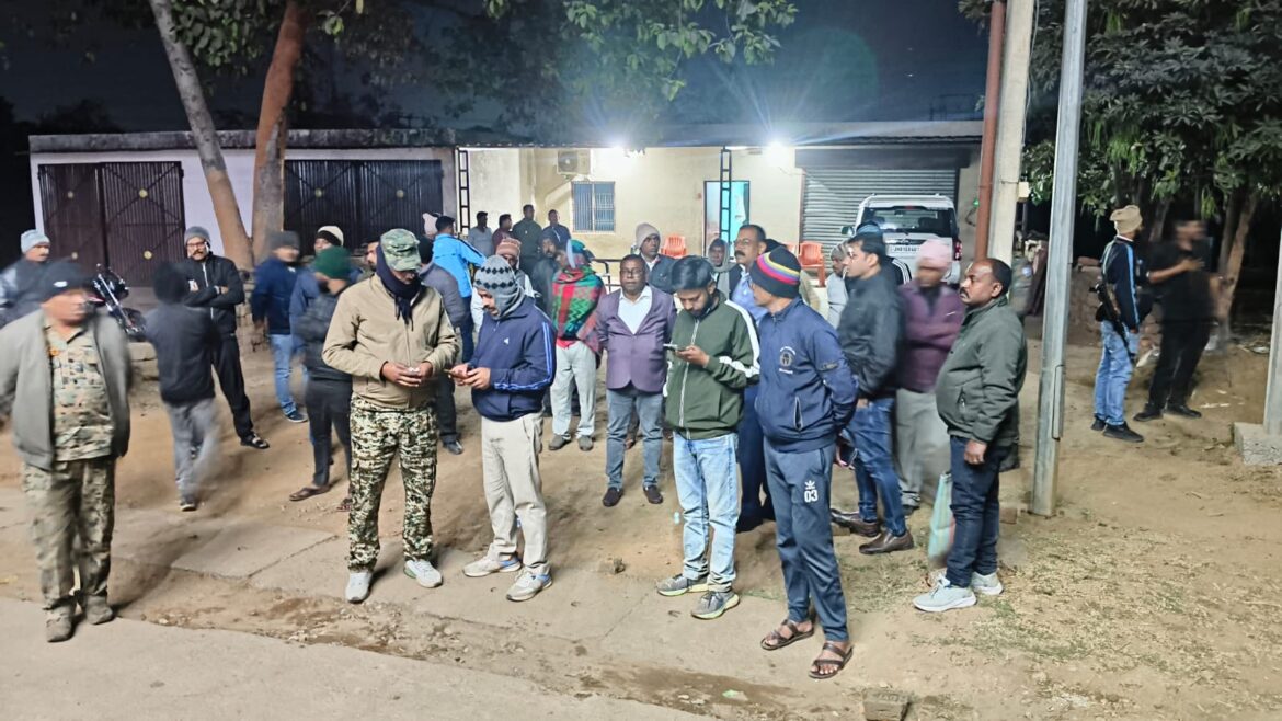 पतरातू में कोयला कारोबारी के घर ताबड़तोड़ फायरिंग, CCTV में कैद वारदात