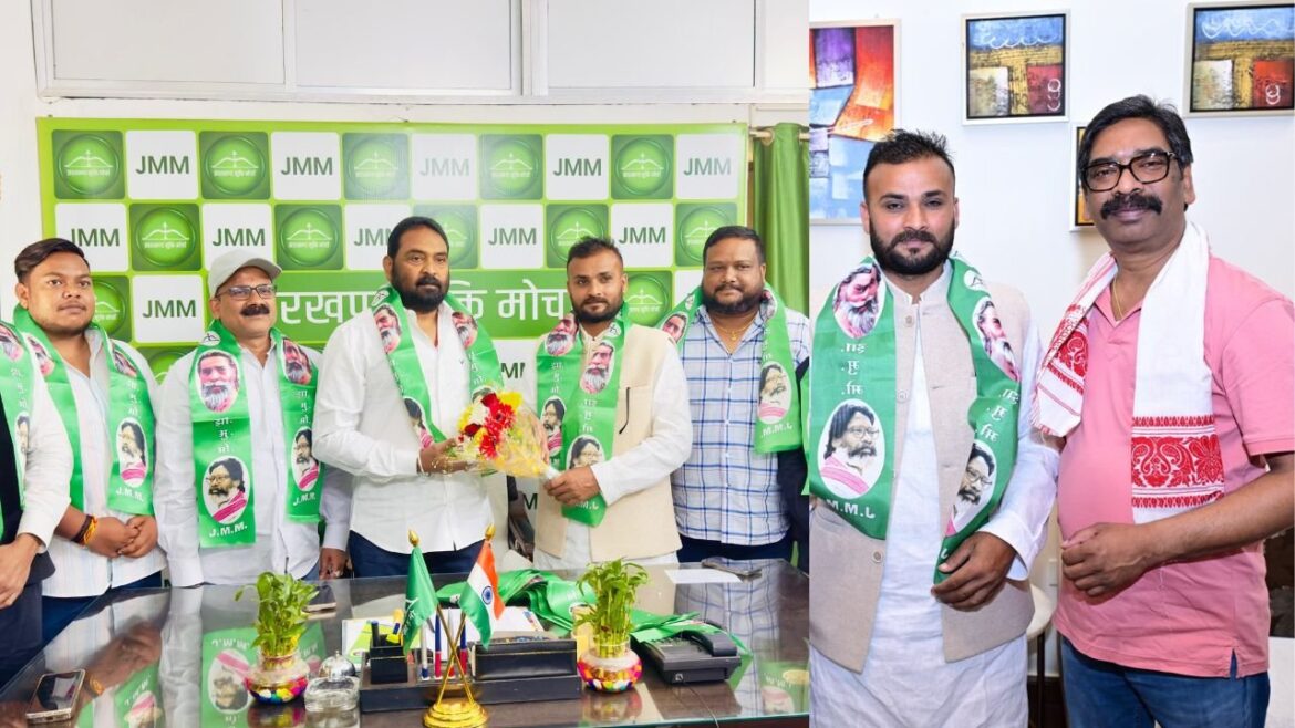 चतरा नगर परिषद के नवनिर्वाचित अध्यक्ष अताउर रहमान उर्फ बाबू खान ने ली JMM की सदस्यता, ज्वाइनिंग के बाद हेमंत सोरेन से की मुलाकात