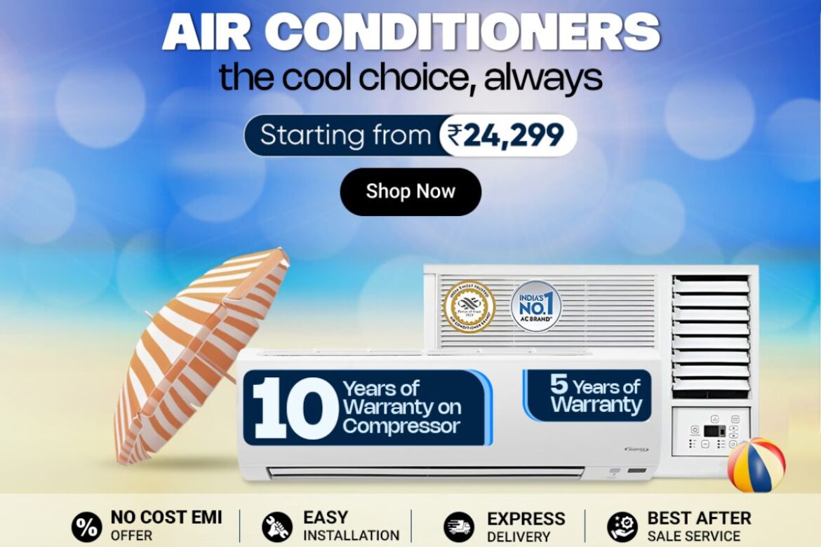 AC खरीदें अब आधी कीमत में, Amazon-Flipkart नहीं यहां है सेल