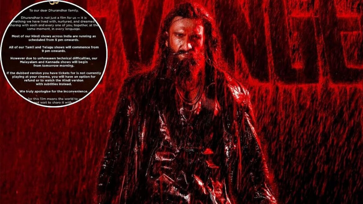 'धुरंधर 2' के आखिरी समय में साउथ शोज रद्द होने पर आदित्य धर ने मांगी माफी, जानें क्या दिया अपडेट | Aditya Dhar apologizes for the last minute cancellation of South shows for Dhurandhar 2 find out the update