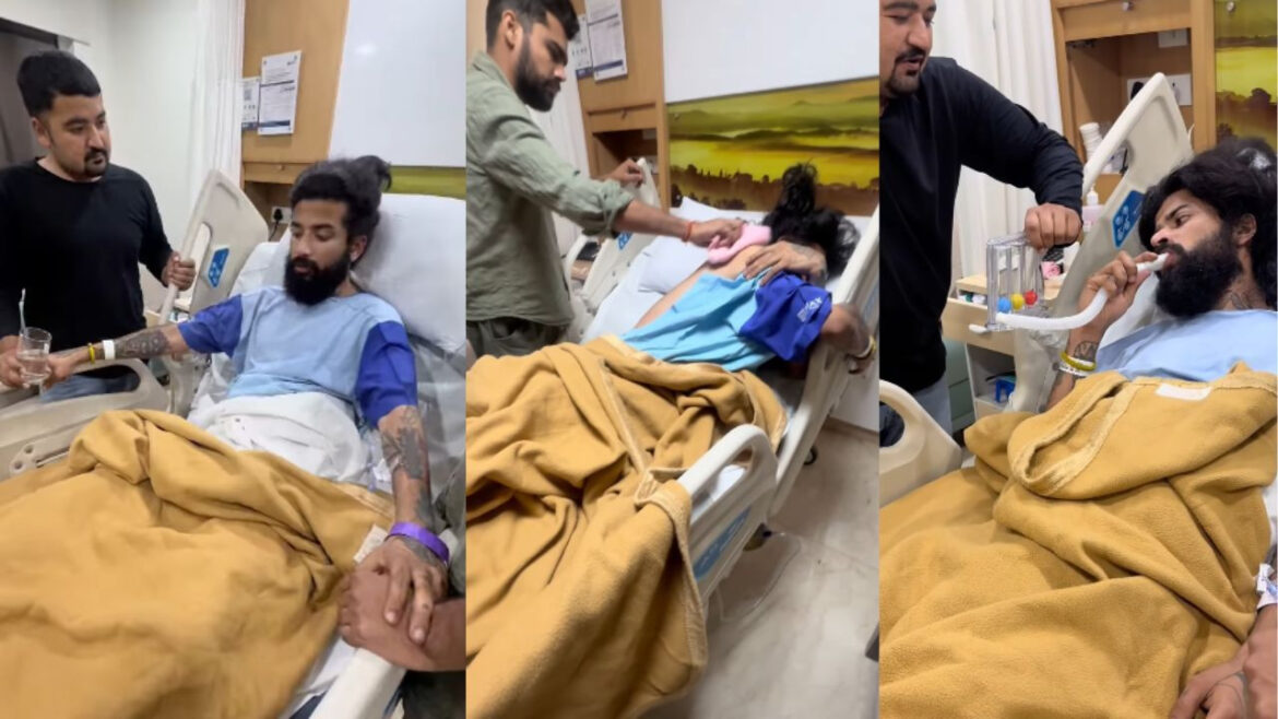 यूट्यूबर अनुराग डोभाल ने दिखाए अपने जख्म, 'बाबू भईया' की हालत देख फैंस हुए भावुक; वीडियो वायरल! | YouTuber Anurag Dobhal shows off his injuries fans are moved by the condition of Babu Bhaiya video goes viral