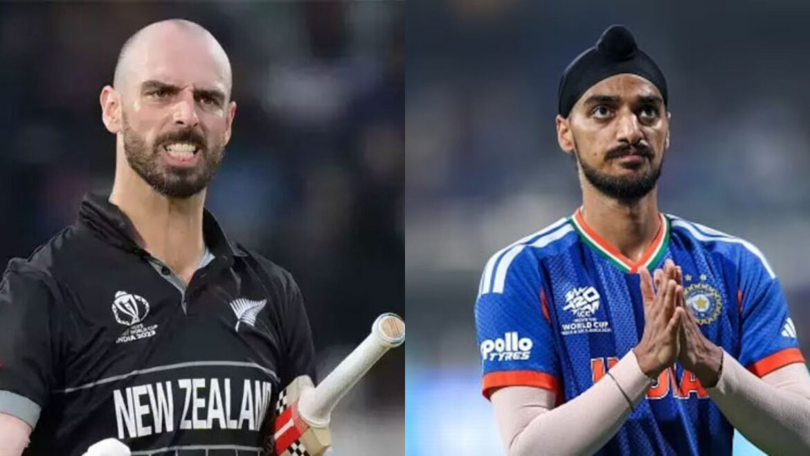 अर्शदीप सिंह को ICC ने सुनाई तगड़ी सजा, टी20 वर्ल्ड कप के फाइनल में डेरिल मिचेल को मारी थी गेंद | T20 World Cup Final 2026 Arshdeep Singh fine 15 percent of his match fee for hitting Daryl Mitchell