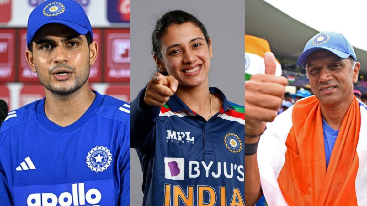 BCCI नमन अवॉर्ड्स 2026: गिल-मंधाना का दबदबा, यहां देखिए विजेताओं की पूरी लिस्ट | BCCI Naman Awards 2026 Rahul Dravid Mithali Raj Shubman Gill and Smriti Mandhana receive awards