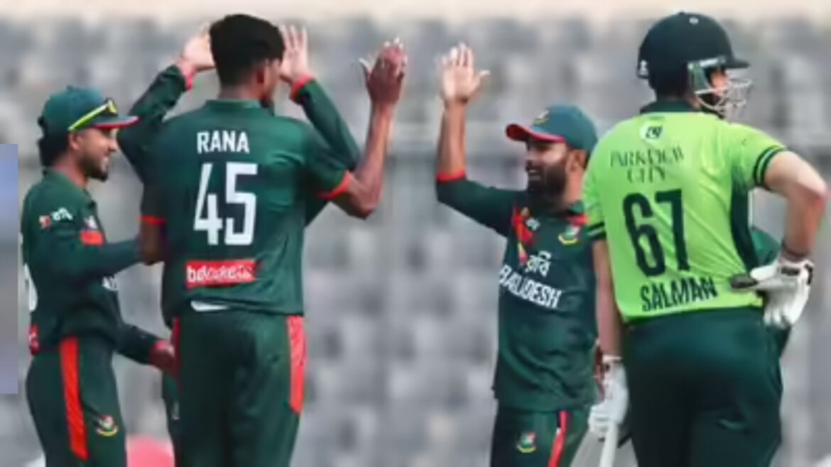 निर्णायक वनडे में 11 रन से हारा पाकिस्तान, बांग्लादेश ने 2-1 से जीती सीरीज | Bangladesh beat Pakistan by 11 Runs won the series