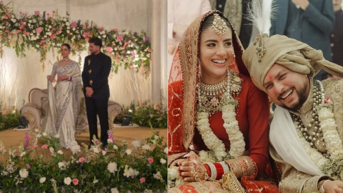 लखनऊ में स्टार क्रिकेटर कुलदीप यादव का ग्रैंड रिसेप्शन, CM योगी ने दिया आशीर्वाद; गौतम गंभीर सहित कई दिग्गज हुए शामिल | CM Yogi Attends Cricketer Kuldeep Yadav Reception Kuldeep Yadav and Vanshika Wedding