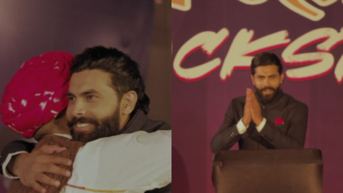 IPL 2026: 'खम्मा घनी राजस्थान' बोलकर RR में लौटे रविंद्र जडेजा, 'धुरंधर' स्टाइल में किया कमबैक | IPL 2026 Ravindra Jadeja performs dhurandhar akshay khanna after saying Khamma Ghani Rajasthan