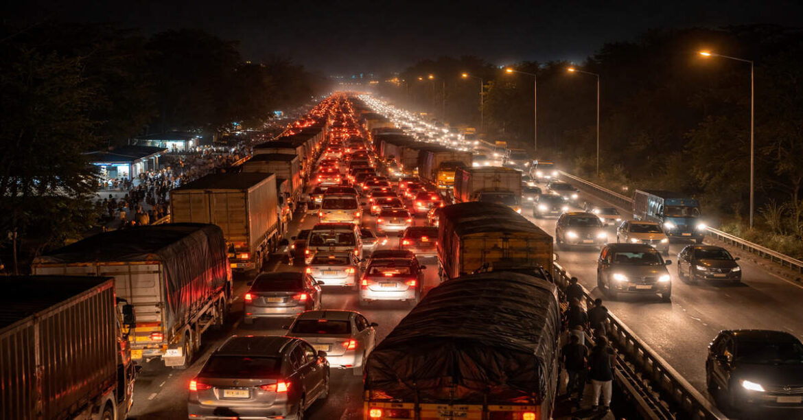 Chandil NH 33 Traffic Jam : चांडिल में NH-33 पर ट्रक खराब होने से 10 किमी लंबा जाम; घंटों फंसे रहे लोग